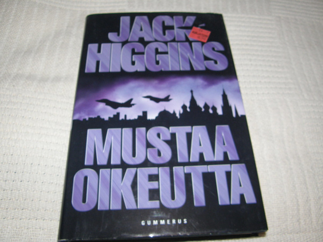 Jack Higgins Mustaa oikeutta  -sid