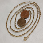 70cm Amerikalainen Gold plated Cordell kaulaketju - pikkukuva 5