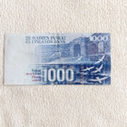 1000 Mk. seteli 1986 vuodelta hieno kuvan mukainen - pikkukuva 2