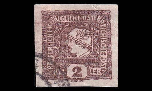 Itävalta 212 o Sanomalehtimerkki 2 H (1916)