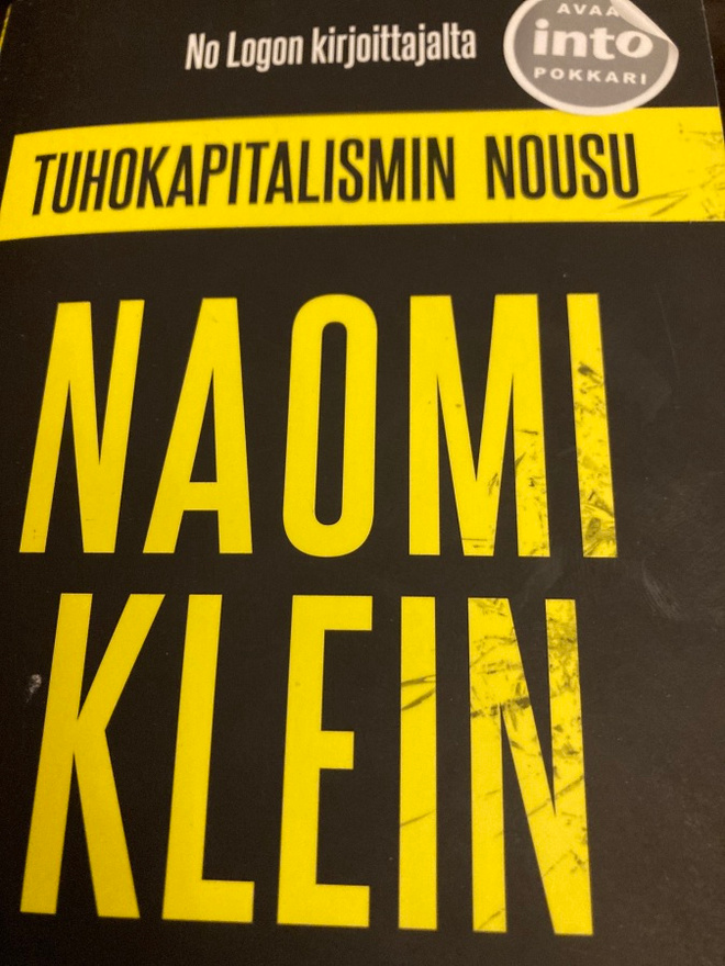 NAOMI KLEIN: TUHOKAPITALISMIN NOUSU