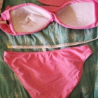 Wonderland- Pinkit bikinit koko M ,2 osaa, vaalean punainen - pikkukuva 2