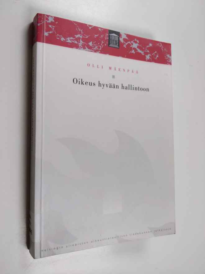 Olli Mäenpää : Oikeus hyvään hallintoon