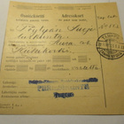1925 Tampere Suojeluskuntain vapaapakettikortti Pöytyälle - pikkukuva 1