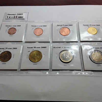 Suomi irtokolikkosarja 2005 unc