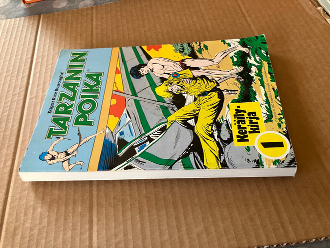 TARZANIN POIKA KERÄILYKIRJA 1 HYVÄ