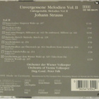 Johann Strauss • Unvergessene Melodien Vol. II CD - pikkukuva 3