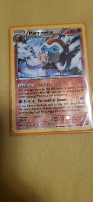 Mamoswine 82/162 - X&Y BREAKthrough RARE Reverse holo card