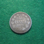 50 penniä 1864 - hopeaa - pikkukuva 1