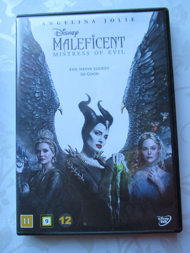 DISNEY MALEFICENT MISTRESS OF EVIL Angelina Jolie DVD