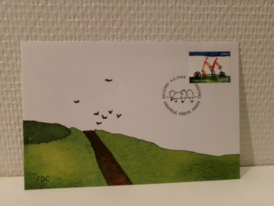FDC- ensipäiväkuori - Yhdentyminen 4.5.2006