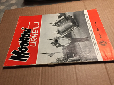 MOOTTORIURHEILU 6/1961 HYVÄ