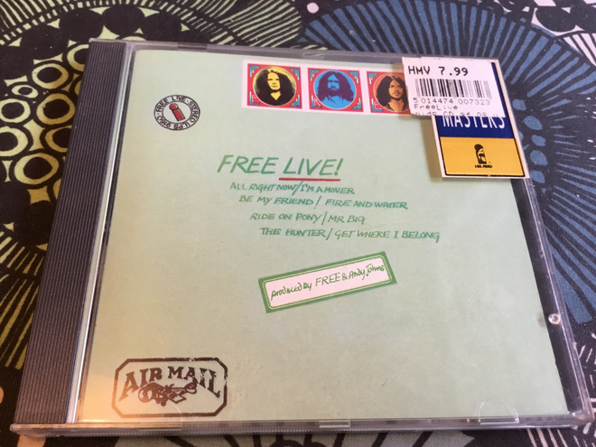 FREE Free Live! Island Masters cd klassikko