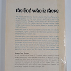 Francis A. Schaeffer : The God who is there - pikkukuva 2