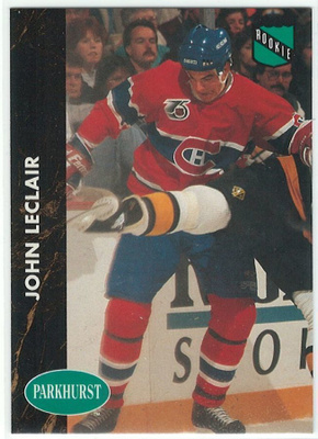 91-92 Parkhurst #84 John LeClair RC