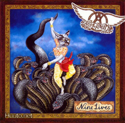 AEROSMITH: Nine lives - CD  original (ostettu Englannista)