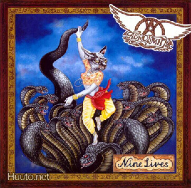 AEROSMITH: Nine lives - CD  original (ostettu Englannista)
