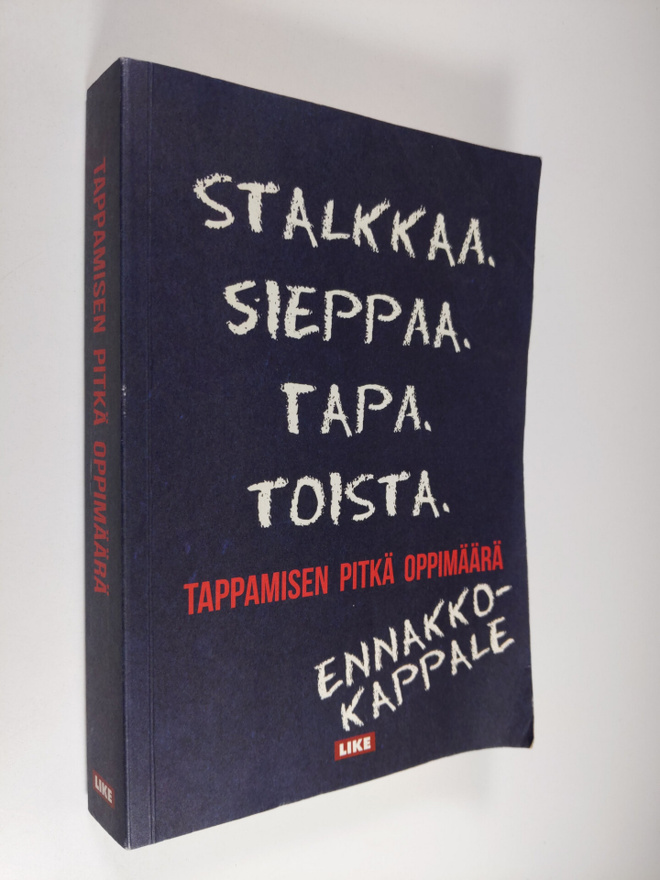 Saul Black : Tappamisen pitkä oppimäärä (näytekappale)