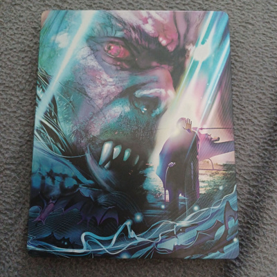Morbius 4K UHD + blu-ray steelbook