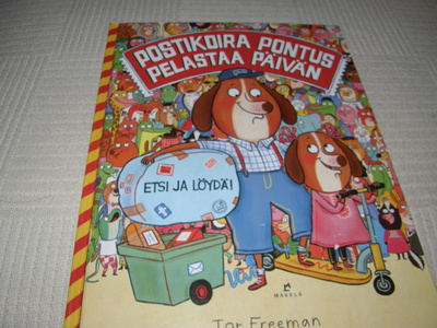 Tor Freeman Postikoira Pontus pelastaa päivän