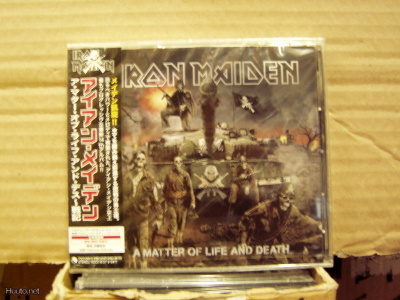 IRON MAIDEN - A MATTER OF LIFE AND DEATH CD JAPANI