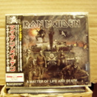 IRON MAIDEN - A MATTER OF LIFE AND DEATH CD JAPANI - pikkukuva 1