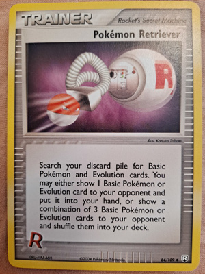 Trainer Pokemon Retriever 84/109 - Ex Team Rocket Returns