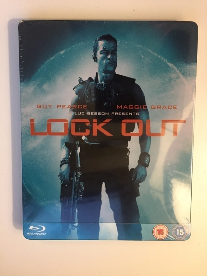 Lock Out - Steelbook (Blu-ray) Maggie Grace, Guy Pearce UUSI