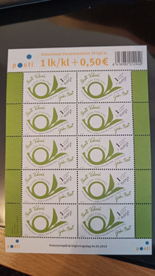 Posti vihreä 1 lk** arkki 2010
