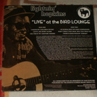 LIGHTNIN' HOPKINS ~ Live At The Bird Lounge ~ LP - pikkukuva 2