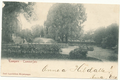 TAMPERE -Carte Postale, kulk. 1923
