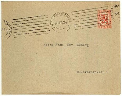 1917 10p paikallispainotuotekuori Hki-19