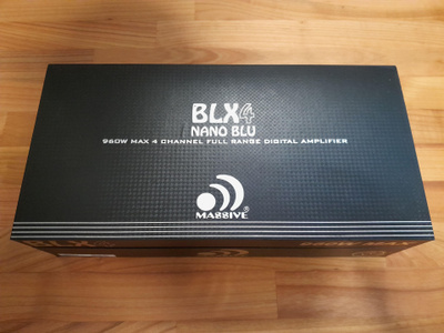 Massive Audio BLX4 Nano Blu 4-kanavainen vahvistin