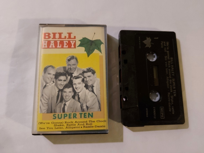 BILL HALEY - SUPER TEM c-kasetti ( Hyvä kunto )