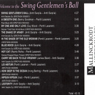 Swing Gentlemen - 1995 - Welcome to the Swing Gentlemen's Ba - pikkukuva 2