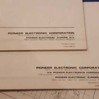 Pioneer SA-9100 alkup. ohjekirjaat + iso juliste 70 x 50 cm - pikkukuva 2