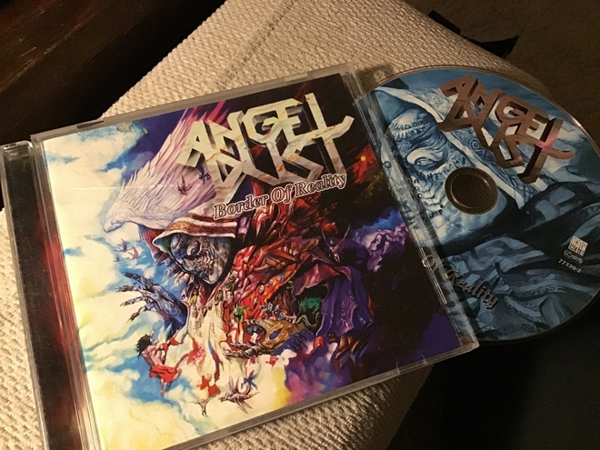 Angel Dust / Border of reality CD 1998 orkkis
