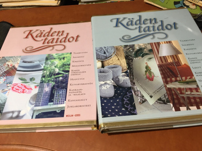 WEILIN + GÖÖS - KÄDEN TAIDOT KIRJAT 2KPL HYVÄT