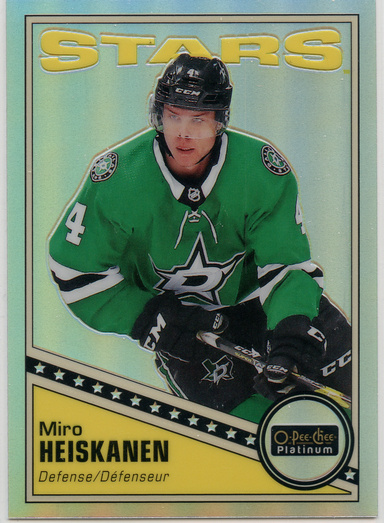 2019-20 OPC Platinum rainbow #R-43 Miro Heiskanen