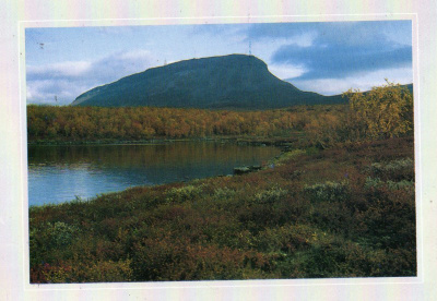 Postikortti Saanatunturi 1029 m