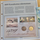 VANHA Rahakrije Juhlavuosi 1809 2€  + Ruotsi 1 kr - pikkukuva 1