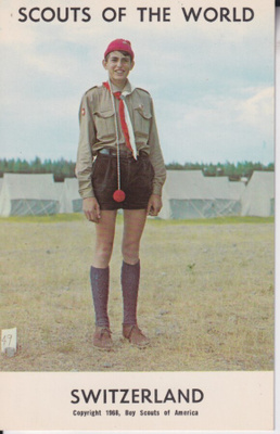 Partio. Switzerland , Scouts of the World, e120