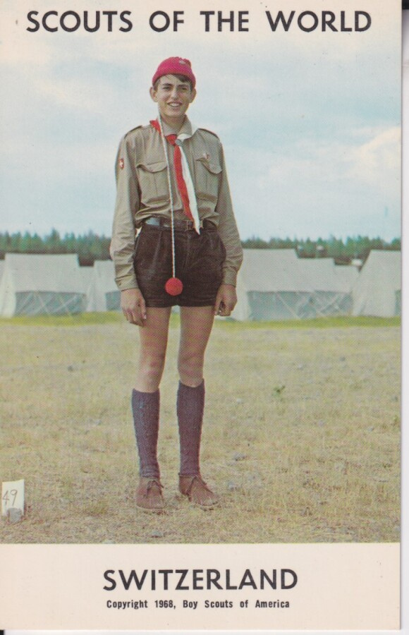 Partio. Switzerland , Scouts of the World, e120