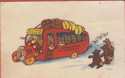E Koponen Pukki ajaa linja-autoa