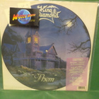 KING DIAMOND - THEM EX UK 1988 PICTURE VINYL 12" - pikkukuva 1