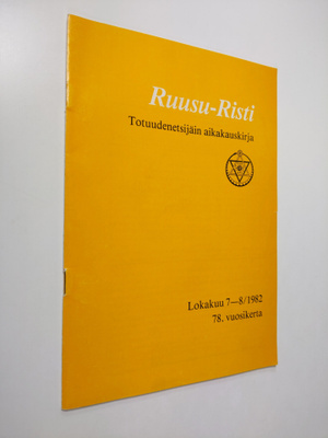 Ruusu-Risti 7-8/1982 : Totuudenetsijäin aikakauskirja