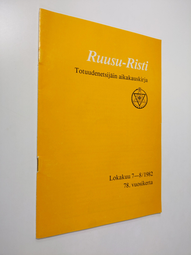 Ruusu-Risti 7-8/1982 : Totuudenetsijäin aikakauskirja