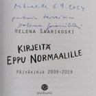 Helena Saarikoski : Kirjeitä Eppu Normaalille (signeeratt... - pikkukuva 3