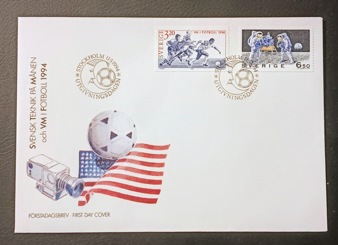 1994 FDC MM jalkapallo ja Avaruus