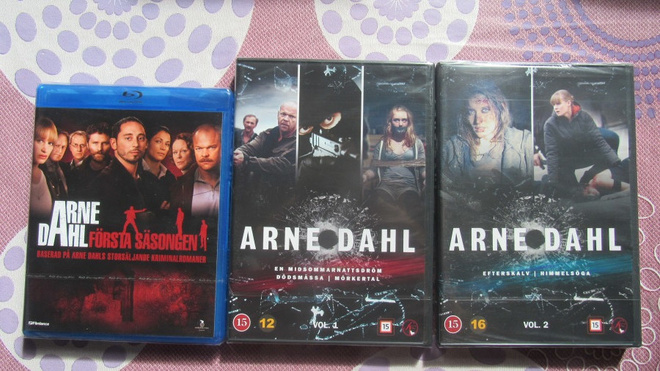 Arne Dahl kokoelma DVD + Blu-Ray
